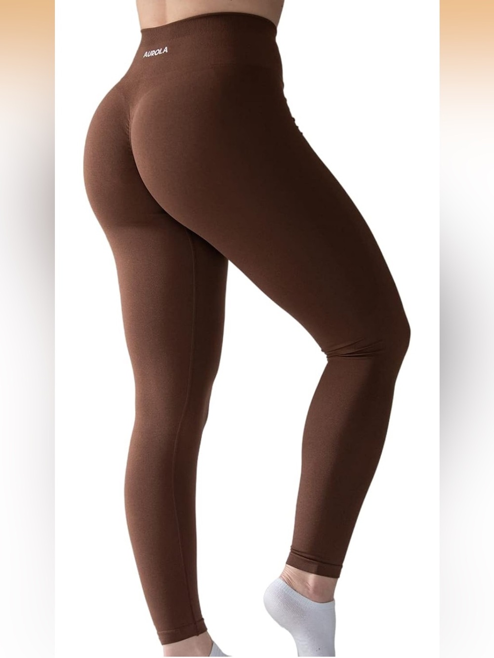 Aurola Brown Leggings